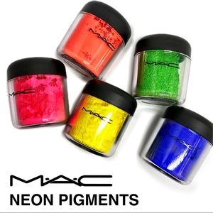 MAC Neon Matte Pigments Extremely Rare! Multi-Purpose Concentrated Powder NWOB